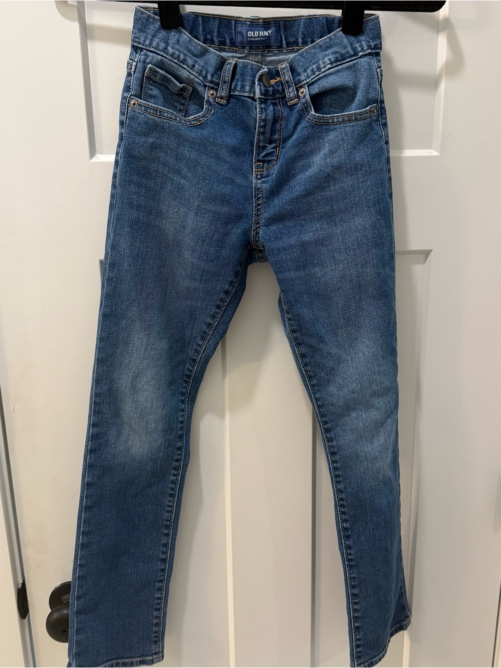 Old Navy 10 Slim Straight  Medium Blue Slim Jeans